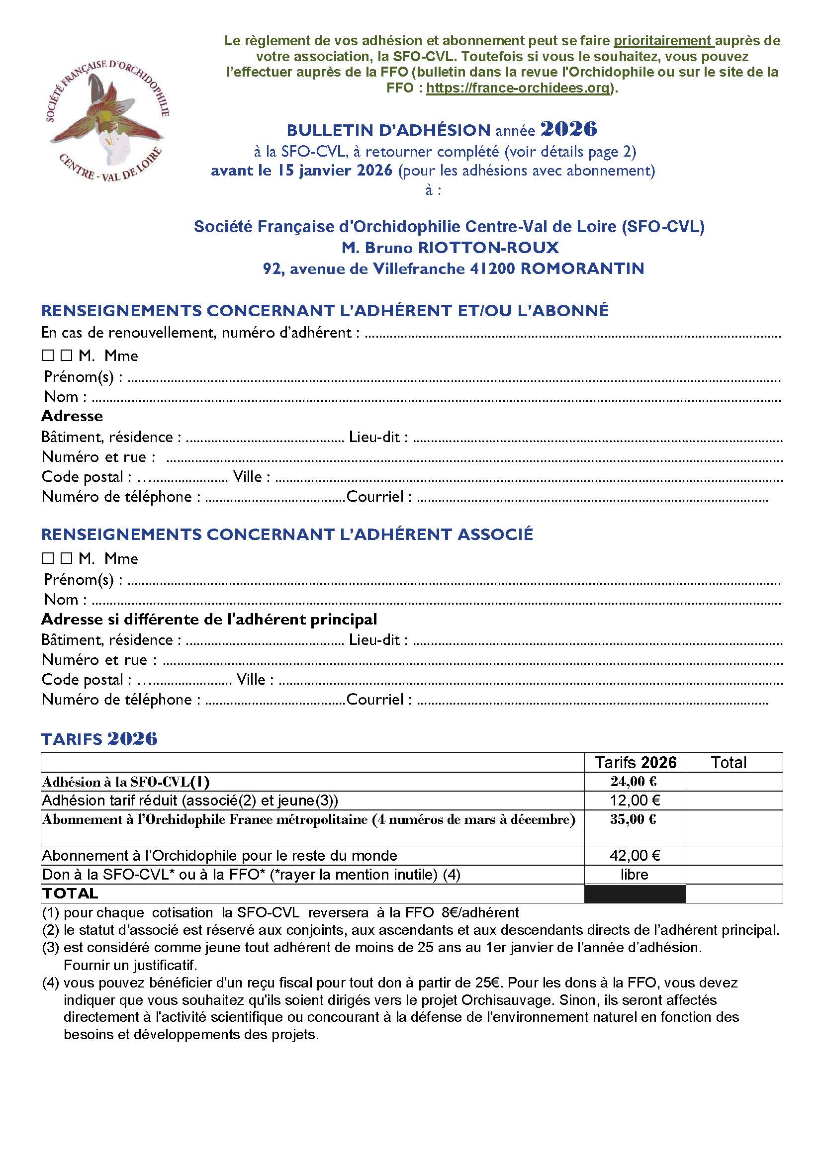 bulletinadhésion2026 Page 1